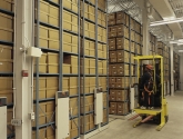 record storage warehouse high density mobile racks