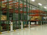 mobilized pallet rack industrial rolling storage