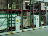 mobilized pallet racks activrac by spacesaver