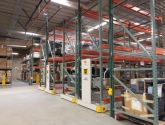 industrial warehouse compact pallet racks