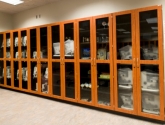 laboratory storage casework