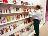 Library Cantilever Display Shelving