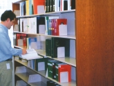 Cantilever Library Shelving