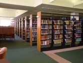 Cantilever shelving with Wood End Panels