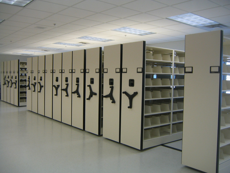 Spacesaver High Density Storage Shelving