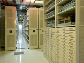 museum archive mobile shelving