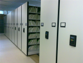 file room mobile shelving