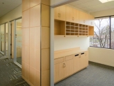 Hamilton Sorter Modular Millwork Cabinets for Mail Room