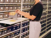 Card Catalog Shelving Storage Boxes