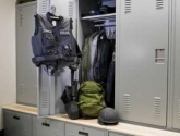 Personal Gear Lockers Storage Shelving for Equipment