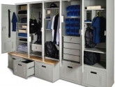 FreeStyle Personal Gear Lockers for Law Enforcement Personnel Storage