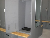 Gun Storage in a Personal Gear Locker for Police