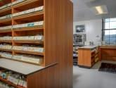 Pharmacy Casework Storage Shelving Cabinets