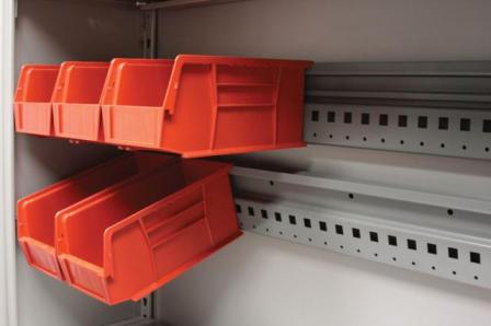 Bin Shelving System, Plastic Storage Bin