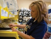 Hospital Wrx Bin Shelving Plastic Bin Storage System