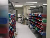 Plastic Bin Storage System Hospital Healthcare Storage