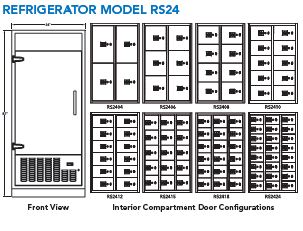 Refrigerated Evidence Locker | EvidenceStor Biological Storage