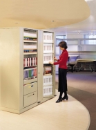 Rotary Storage Cabinet for Binder and File Storage