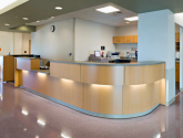 casework used in healthcare environment