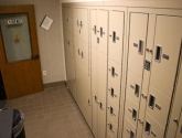 Evidence Room with Temporary Evidence Lockers