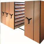 Mobile Shelving | MobilStor Rolling High Density Storage