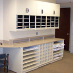 Modular Millwork Cabinets | Laminate and Powder Coat Workstations